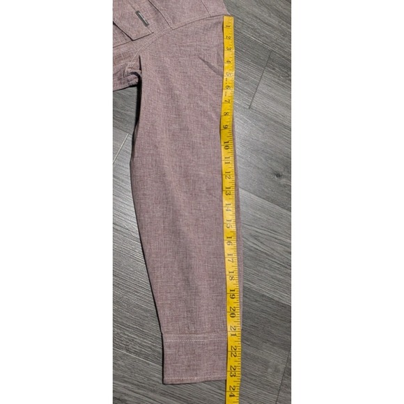 NWT Eddie Bauer's Men's Redwood Front Range Chambray Long Sleeve Shirt Size S - Picture 6 of 7